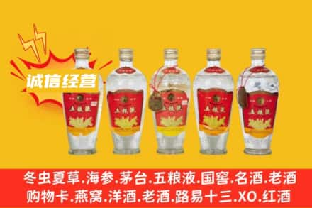 青岛市市北回收老五粮液